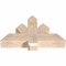 Ekena Millwork Redmond Smooth Timber Gable Bracket, Douglas Fir, 36"W x 21"H x 5 1/2"D x 5 1/2"F, 14/12 Pitch GBW036X21X0606RED00SDF - alternate 3